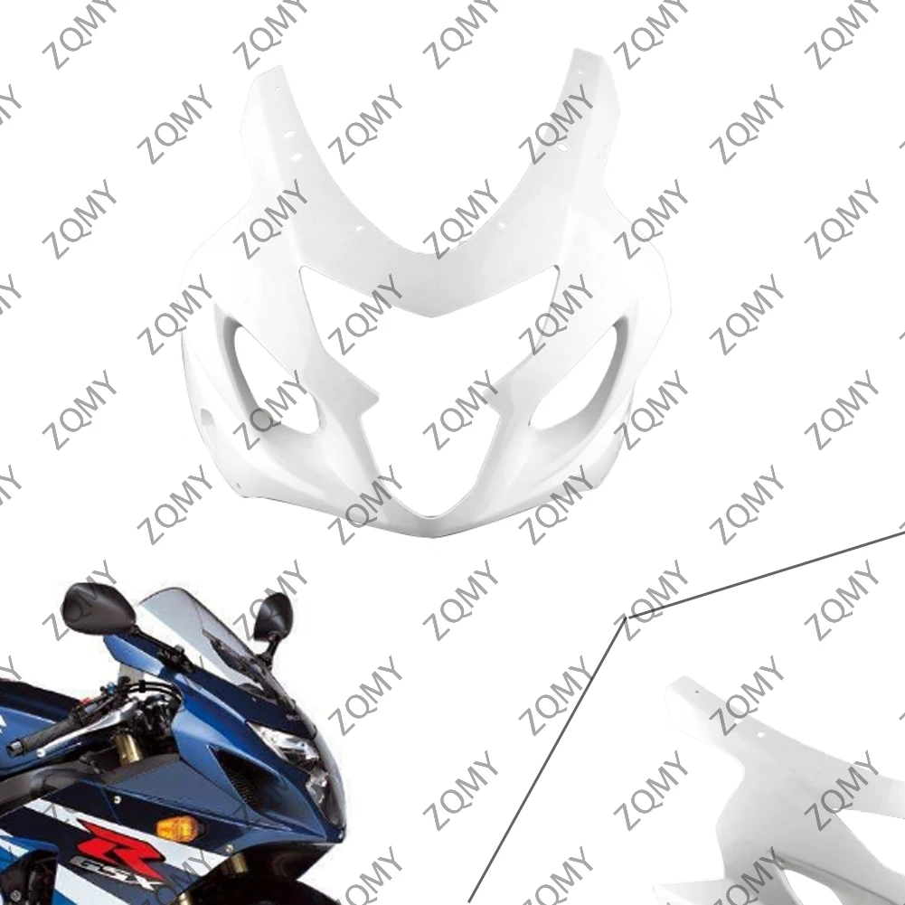 

Brand New ABS Unpaint White Upper Front Fairing For Suzuki GSXR600 GSXR750 2004 2005 / GSX-R 600 750 K4 2004 2005