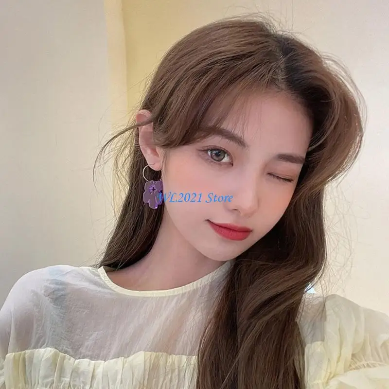 G5GC قرط الراتنج قوالب السيليكون مجوهرات مفتاح القالب DIY الحرف الايبوكسي راتنج العفن ل DIY أقراط القلادة قلادة #4