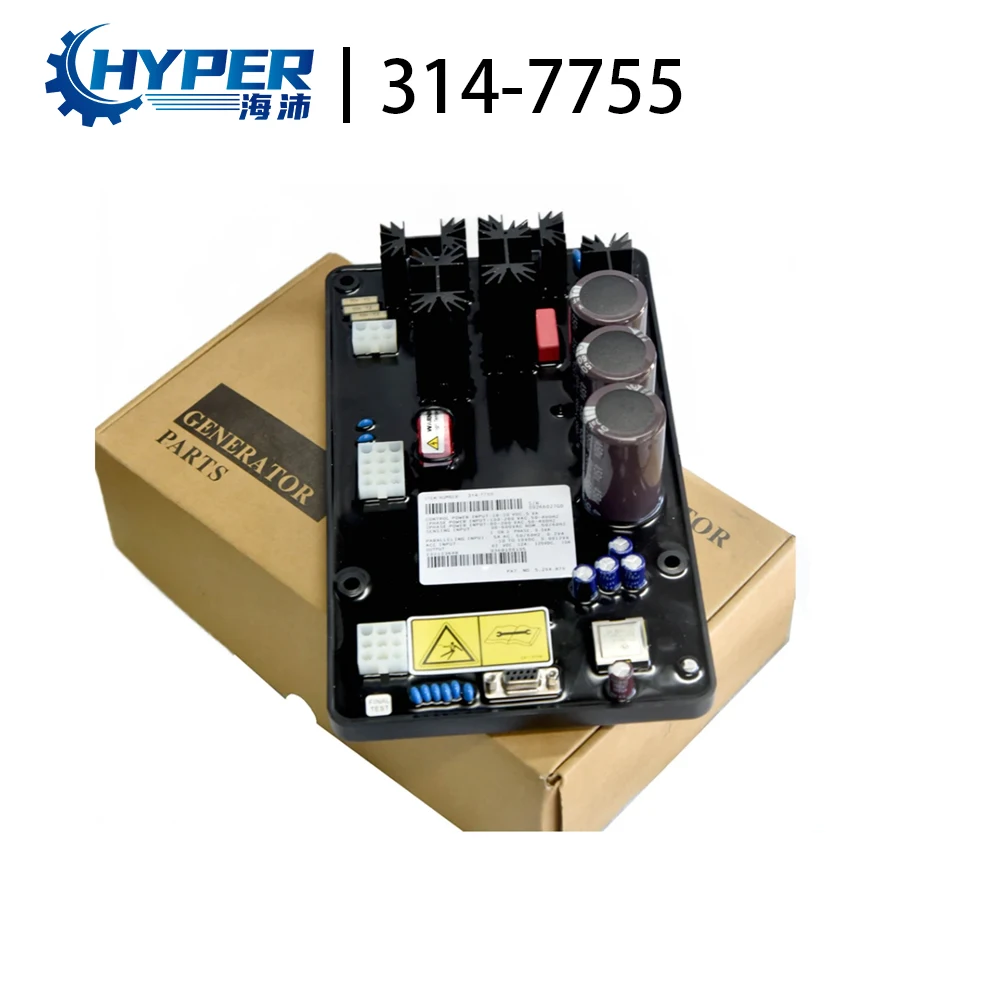 314-7755 DVR Digital Voltage Regulating Board AVR 235-5725-03 Generator Set Excitation Stabilizer Board For CAT