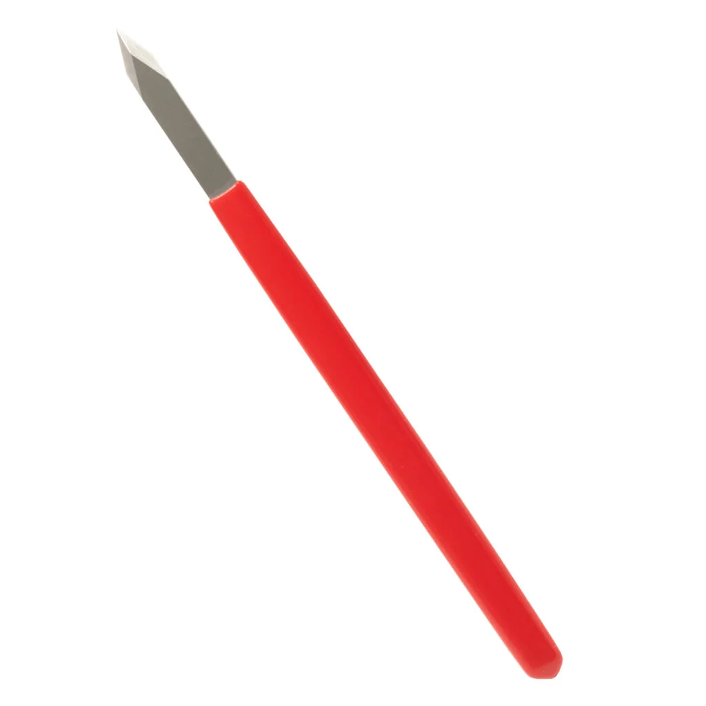 MINESHIMA TM-26B Precision 45° Scraper, 7mm Wide Blade Hand Tool for Jewelers, Plastic Model Deburring & Parting Line Removal