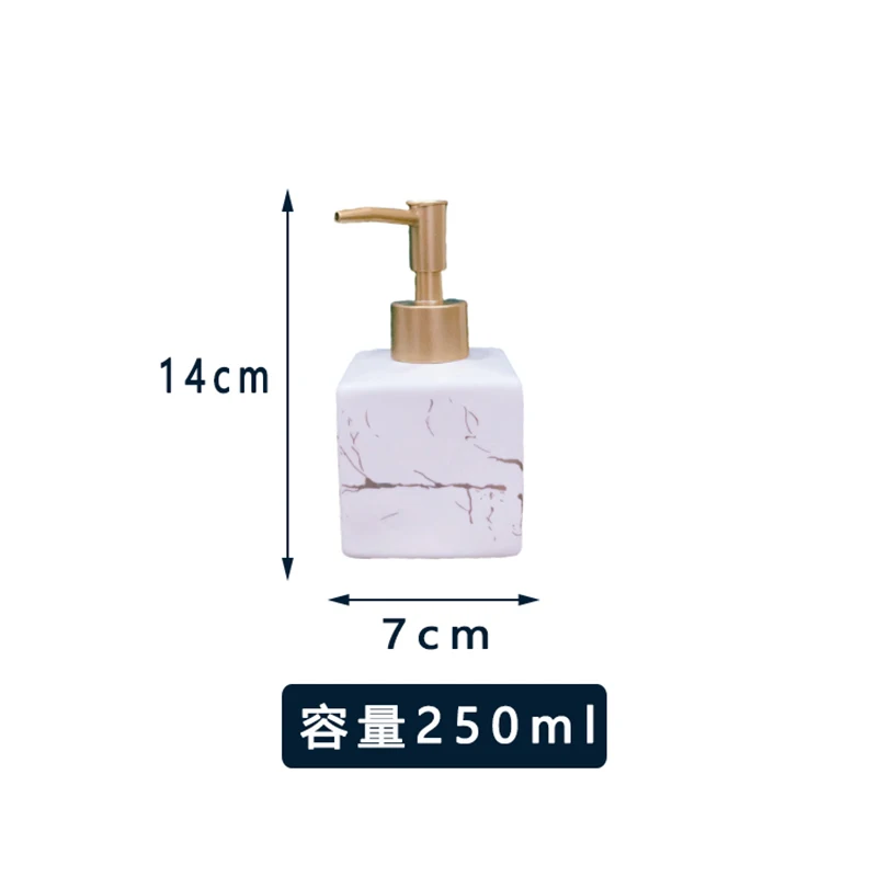 Modern Portable Soap Dispenser Hotel Bathroom Press Empty Bottle Shampoo Body Wash Dispensing Bottle Bathroom Accessories