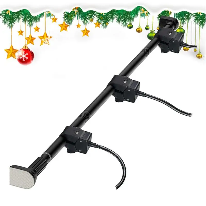 

Garland Hanger For Door Frame Strong Load Bearing Metal Christmas Garland Hook Removable Adjustable Tension Rod Reusable Door