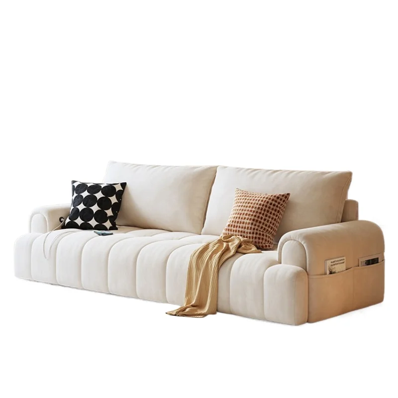 

Home cream puff sofa, small apartment in the living room retractable folding dual-purpose 2025 new sofa bed
