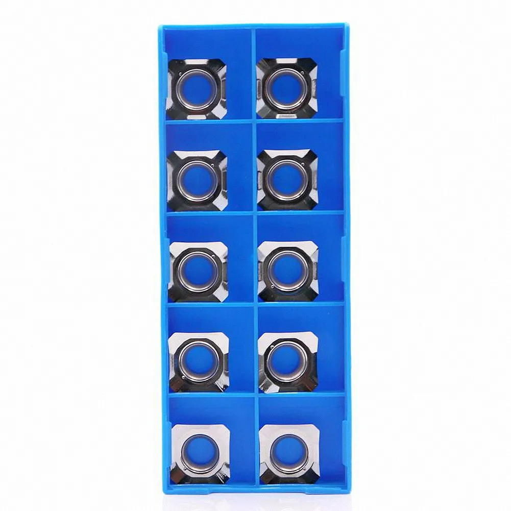 

Твердосплавная вставка для токарного инструмента SEHT1204AFFN-X83 SEKT1204, 10 шт., 12 мм * 12 мм, финишная фрезерная вставка из цементированного карбида