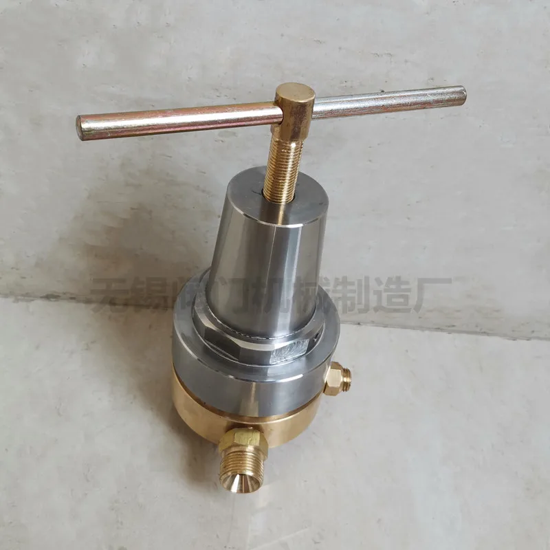 Brass steel mill special valve YQJ-16 flame cutting oxygen pressure reducing valve QJQ-1/YQJ-6 oxygen pressure reducing device