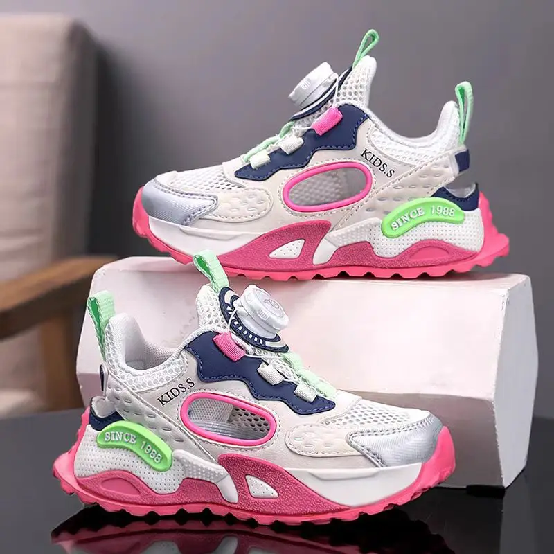 

Fashion Plus Size Kids Shoes2026summer New Girls' Sandals Comfort Anti Slip Boy Beach Shoe Simple Versatile Child Sports Sandals