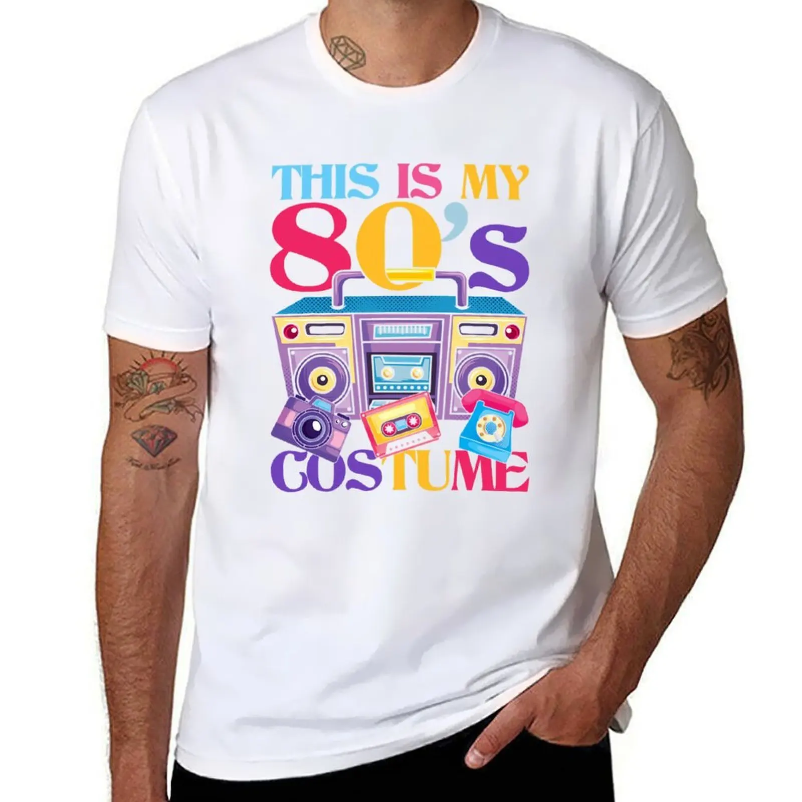 

This Is My 80s Costume Cassette 80s Music Lover Eighties T-Shirt essential t shirt funny t shirts man T-Shirt