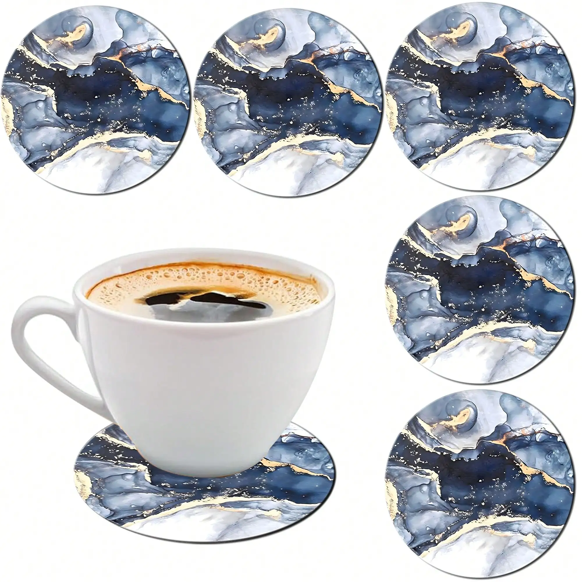 6Pcs Cup Mat Coaste…