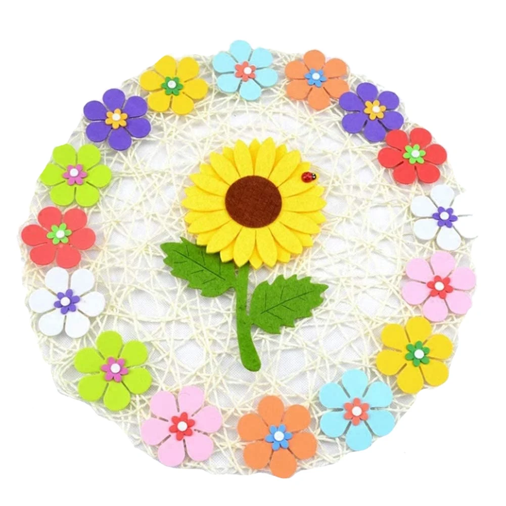 ETRT Round Paper Fiber Woven Place Mats Decorative Braided Natural Mat Holidays Parties Decor 15 Inch Set Of 12