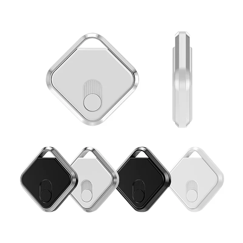 1 Piece Long Distance Smart Tag GPS Tracker Keys Finder Plastic+Metal For Air Tag Works With IOS Find My (A)