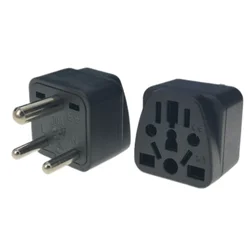 Small South Africa Plug Type D Adapter India 3 pins Conversion Power Plug Adapter Travel Convert China AUS charge