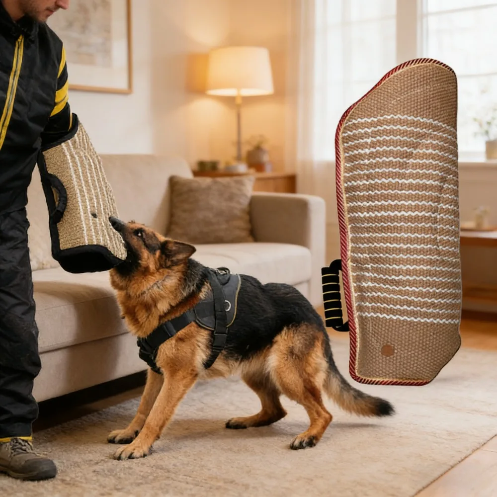 

Hemp Training Sleeve for German Shepherd Malinois Dog Bite Training Gear