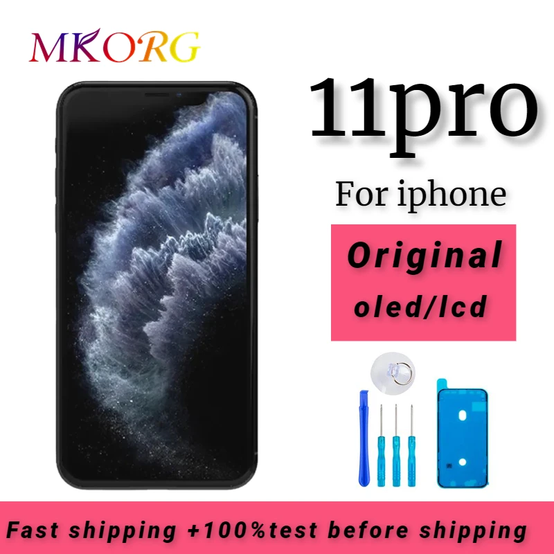 Original New Lcd For IPhone 11 Pro New Display Touch With 3D Touch Screen Replacement Factory Display