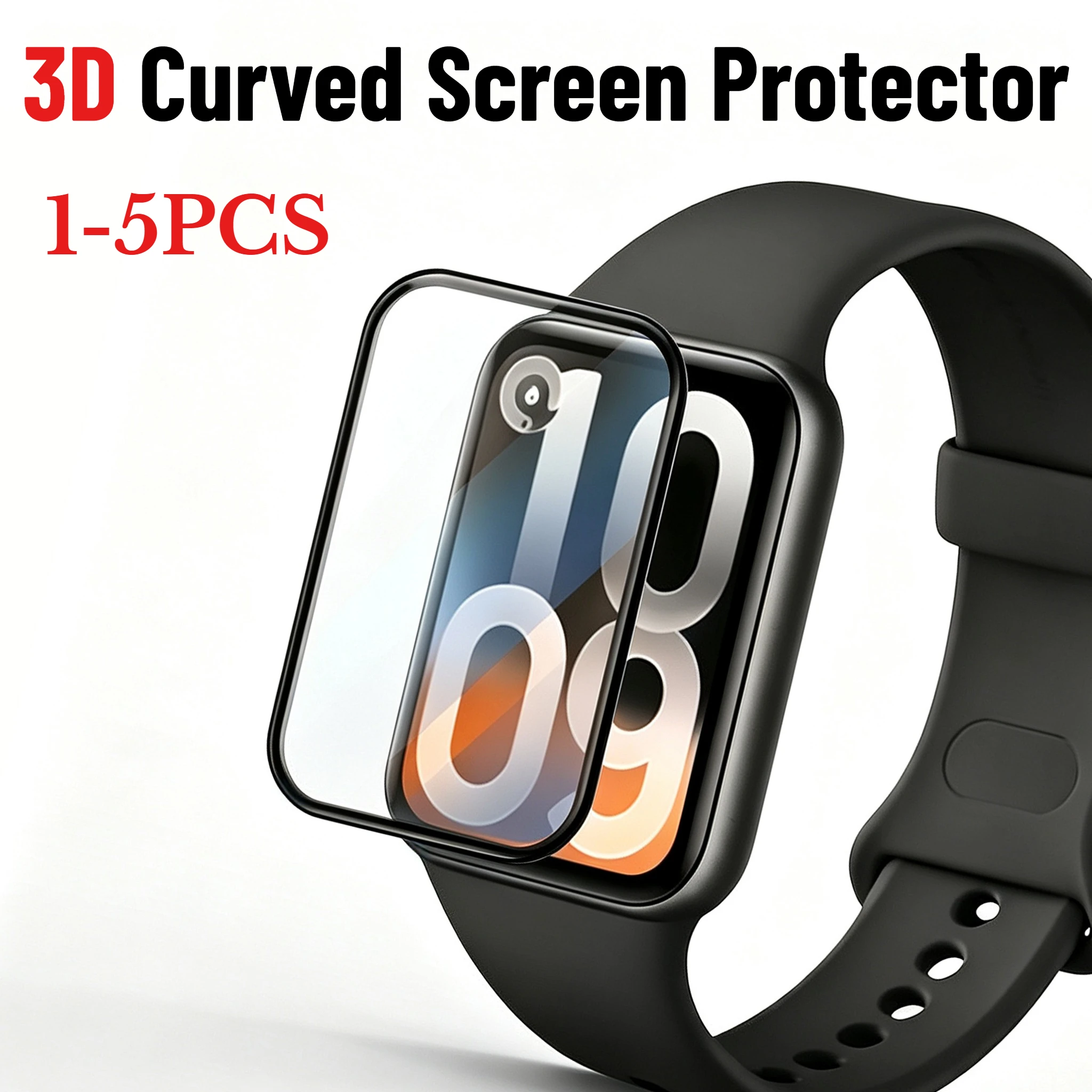 3D Curved Screen Protector Screen Protector for Xiaomi MiBand 10Pro Full Coverage Protective Film Accessories for MiBand 10 Pro