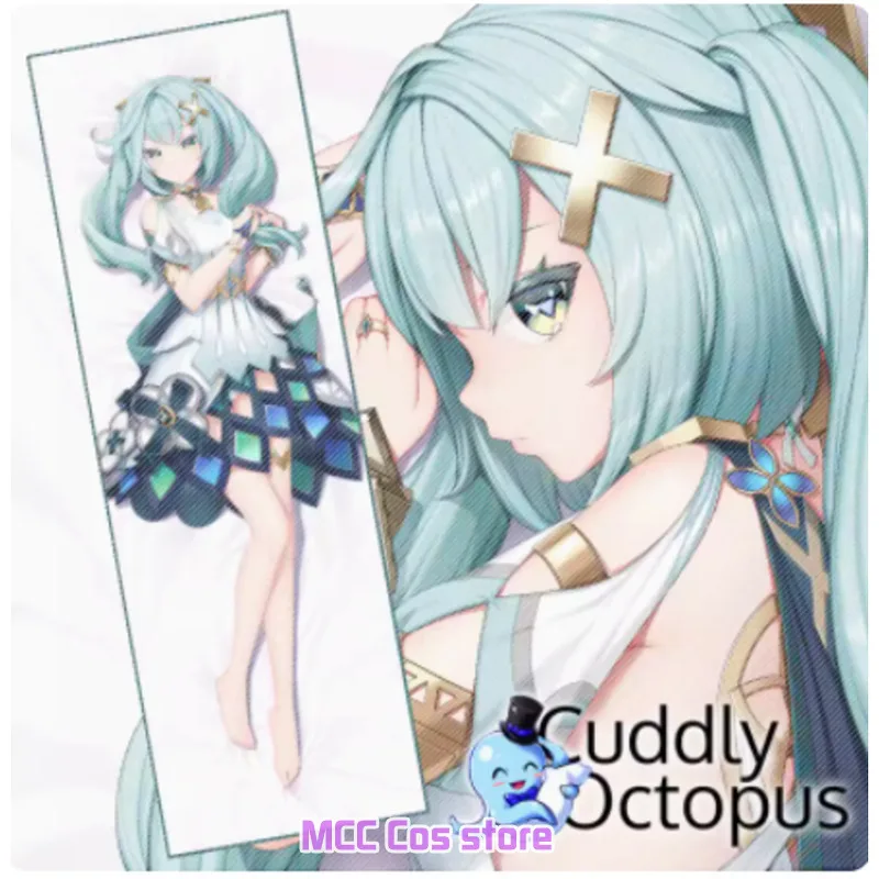 

Anime Blue Archive Tsukiyuki Miyako Dakimakura Hing Body 2WAY Pillow Case Cover Pillowcase Cushion Bedding Xmas Gifts Cud