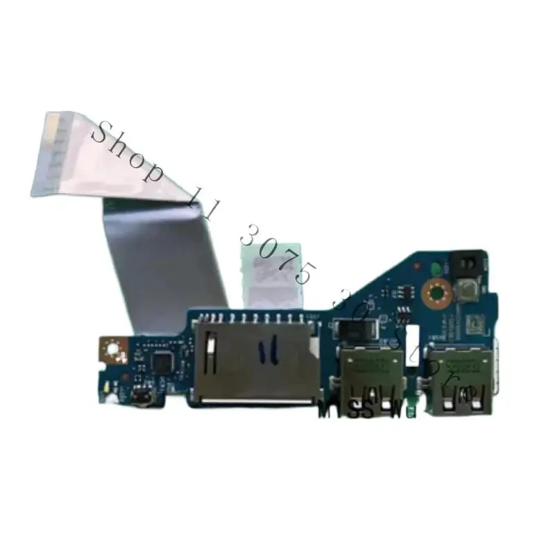 

WYORESY NEW Original For Lenovo Ideapad S540-14IWL S540-14IML S540-14API Switch Card Reader USB Board LS-H082P 5C50S24890 @