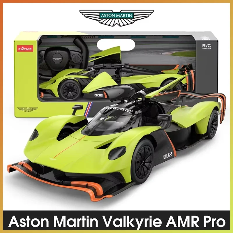 

For Aston Martin Valkyrie AMR Pro 1:14 Scale RC Car 600mAh LED Light Electric Toy Car Adult Gift