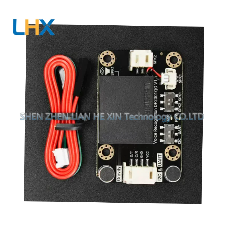 AI intelligent offline speech recognition control module programmable speech sensor dual microphone in stock