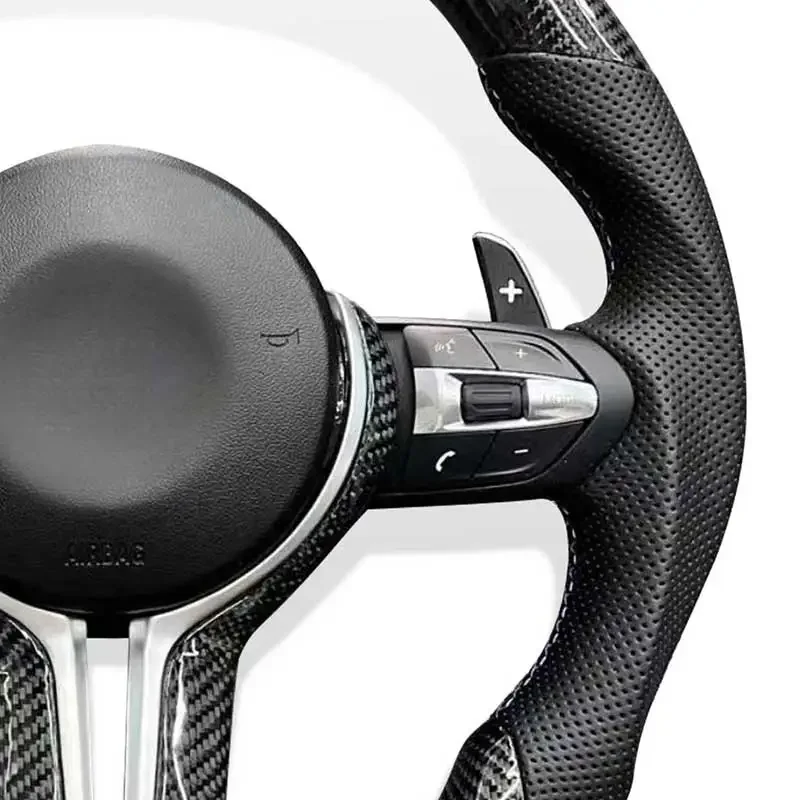 Carbon Fiber Racing LED Steering Wheel for BMW F30 F10 F11 F31 F34 F32 F33 F36 F22 F23 F46 F80 M3 M6 Car Steering Wheel Assembly