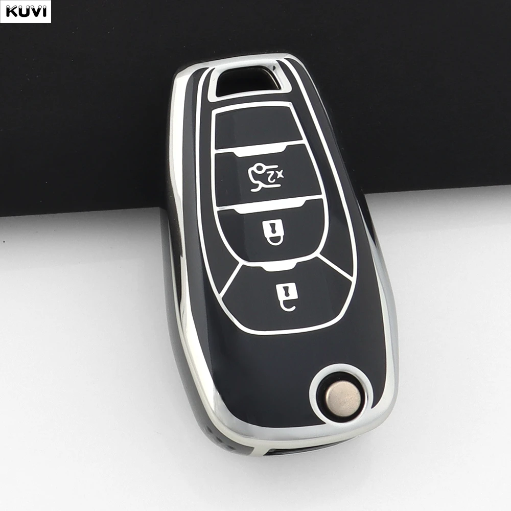 10 Fundas Protectoras de TPU para Llaves de Coche Chevrolet Spin, Cobalt, Cross, Captiva, Onix, Onyx, LTZ - Accesorios