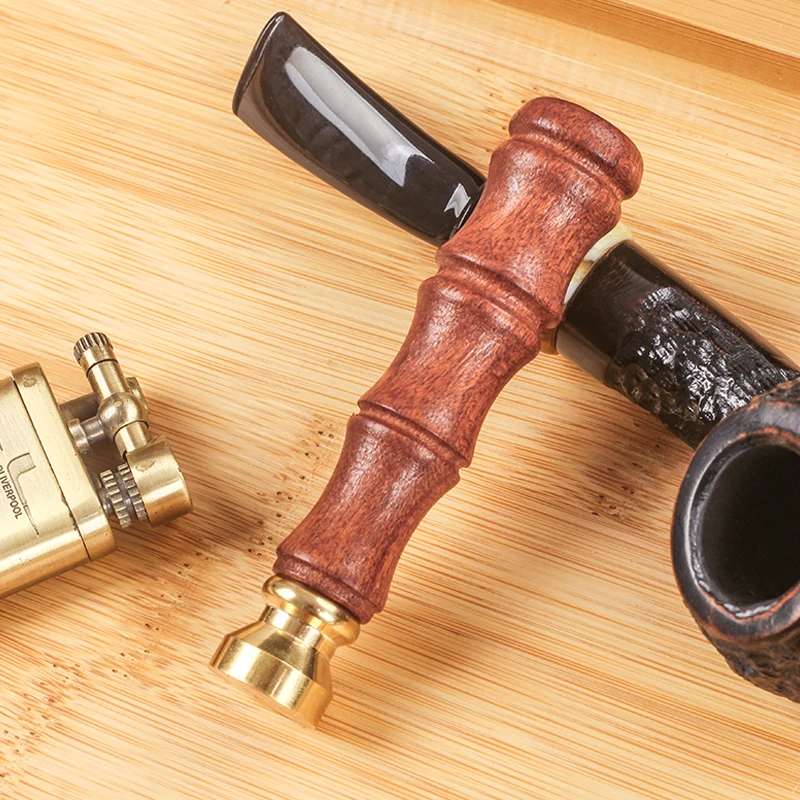 Tobacco Pipe Tamper Tool Wood Tools For Smoking Pipe Cleaning Smoke Cleaner Smoking Accessories