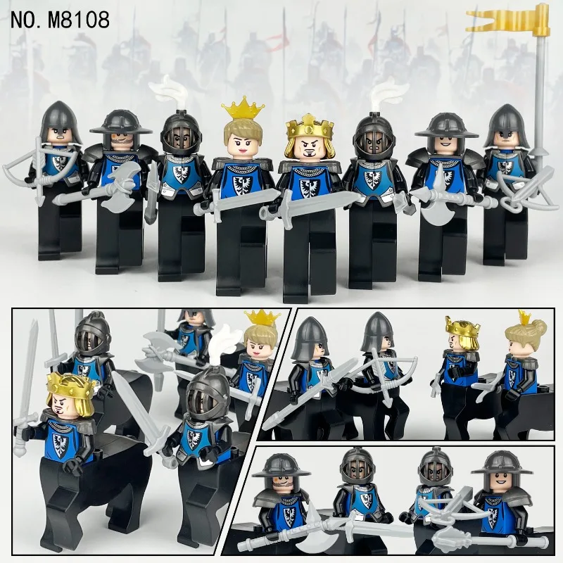 

Building blocks, figures, cavalry military, toys, mini figures, humanoid dolls, children's toys, birthday gifts. dolls