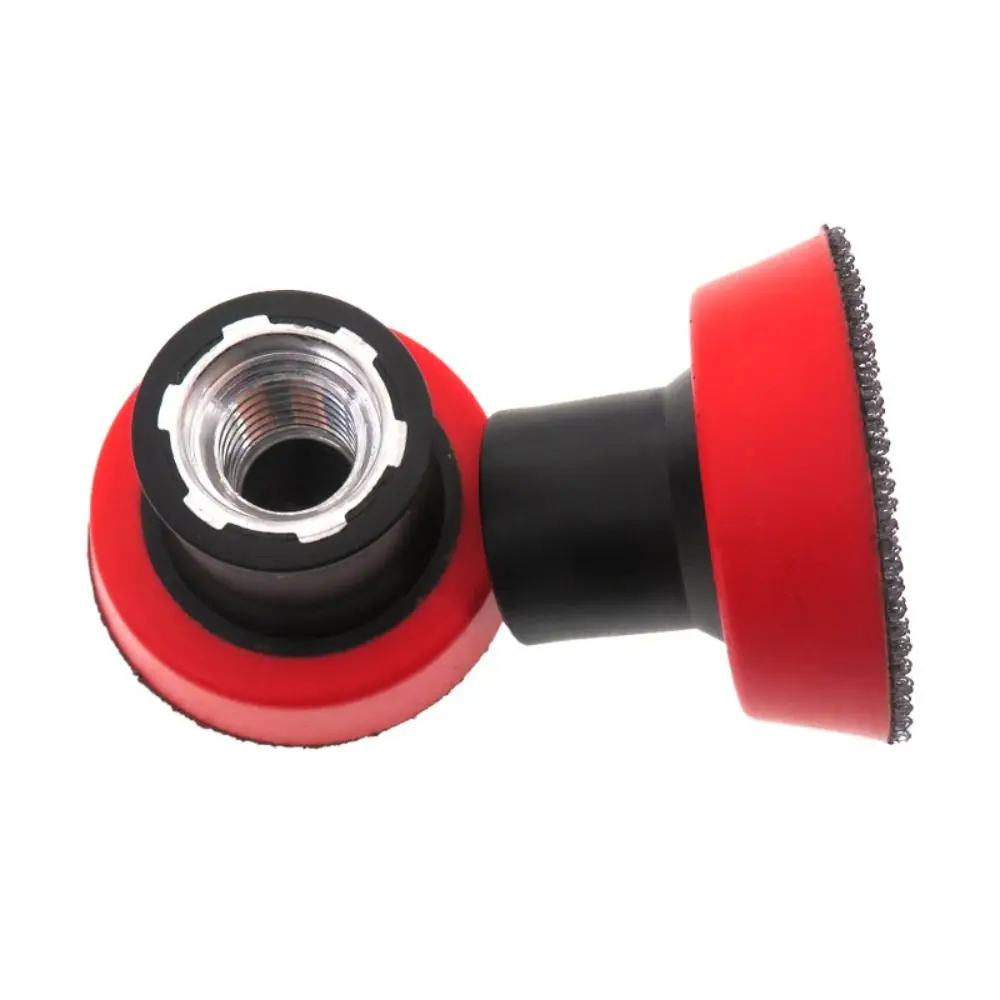 Cuscinetto di supporto per piastra da 30 mm/50 mm/75 mm Piastra per lucidatura con gancio in PU Supporto per tampone abrasivo autoadesivo resistente all'usura