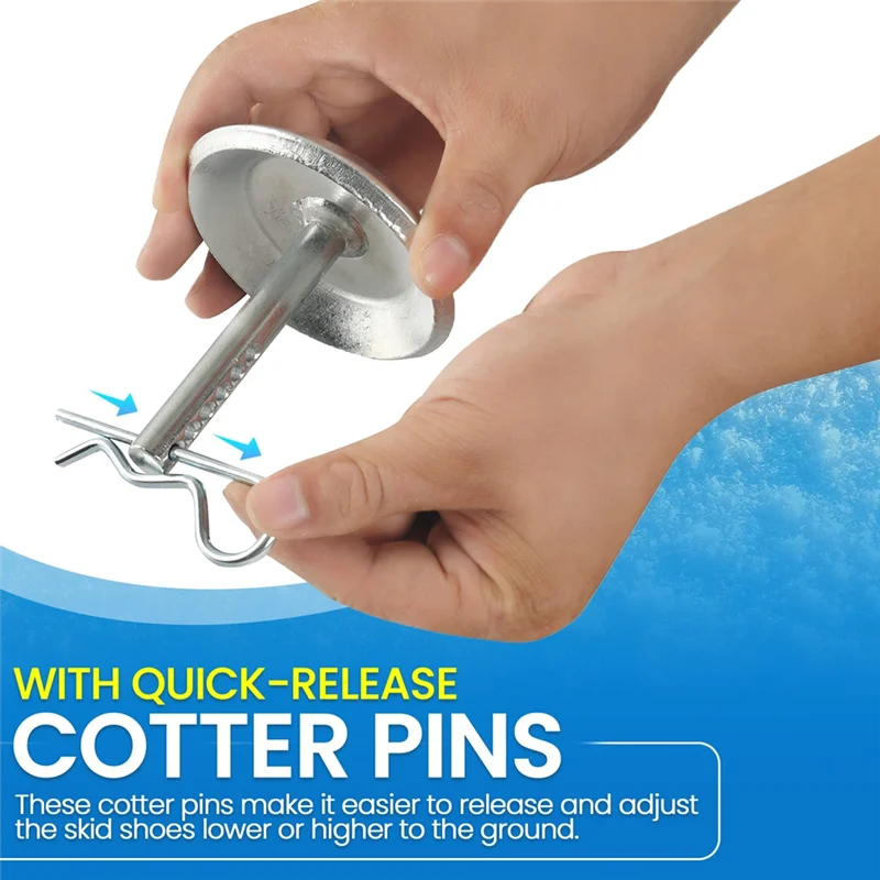 

ABMW-Snow Plow Защитная обувь для лезвий Сменная обувь для обуви с круглым валом и регулируемым штифтом для размещения замка Plow