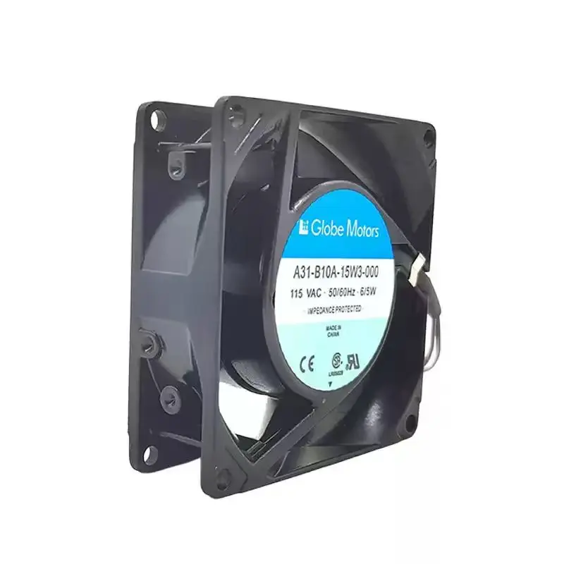 For Globe Motors A31-B10A-15W3-000 AC 115V 110V 6/5W 8038 80x80x38mm Dual Ball Bearing Metal Welder Server Inverter Cooler Fans