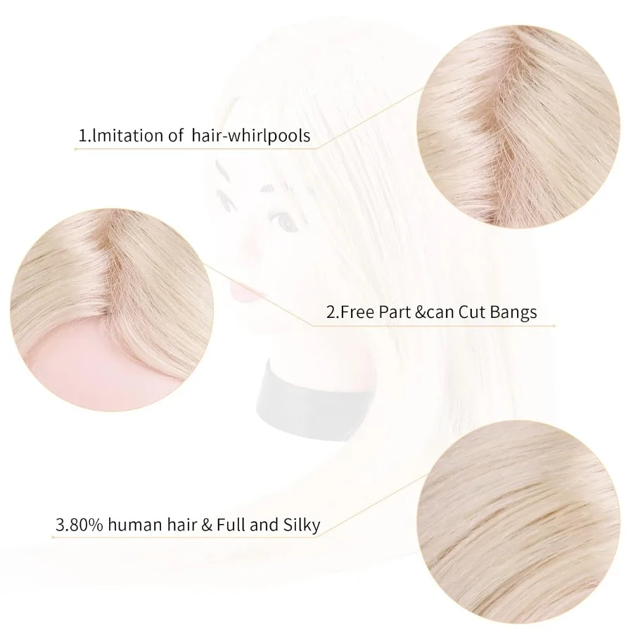 رأس عارضة أزياء مع 80 رأس دمية من الشعر البشري الحقيقي لتصفيف الشعر والتدريب على التجميل رأس ممارسة القزم مع حامل مشبك أ