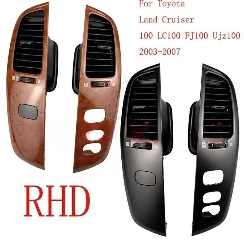RHD Fit for Toyota Land Cruiser 100 LC100 FJ100 Ujz100 2003-2007 Car Air Vent Outlet Dashboard Air Fresh Window Panel Air