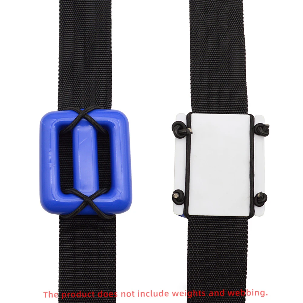 

Scuba Diving Weight Fixing Plate Adjustable BCD Webbing Mounting Plate Diving Weight Bottom Plate Diving BCD Accessories