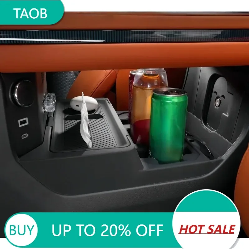 New High Quality Car Central Control Down Multi-functional Storage Box Fit For Chery Jetour G700 2025 2026 Modified Auto Silicon