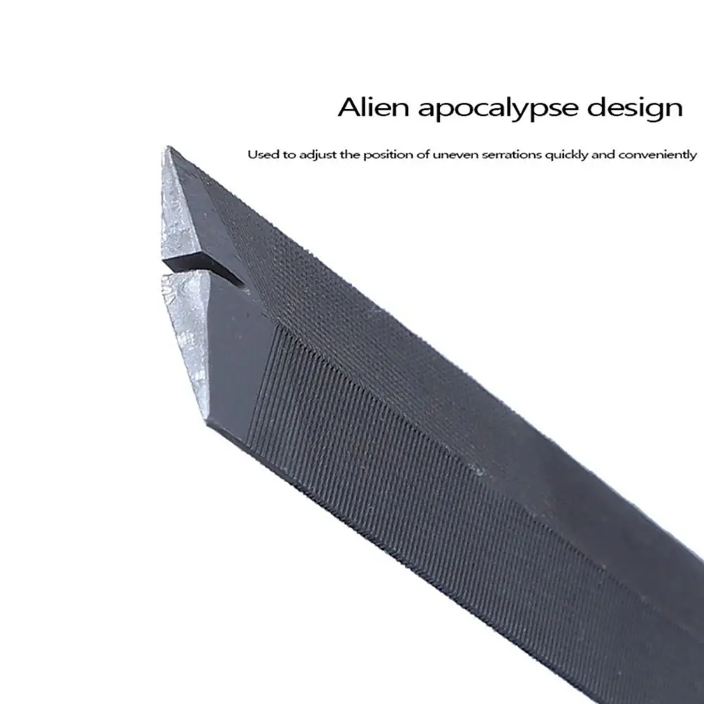 1 قطعة منشار التقليم المعيني ملف مثلث المعادن الخشب عرموش مع مقبض TPR T12 تحمل الصلب النجارة أداة اليد