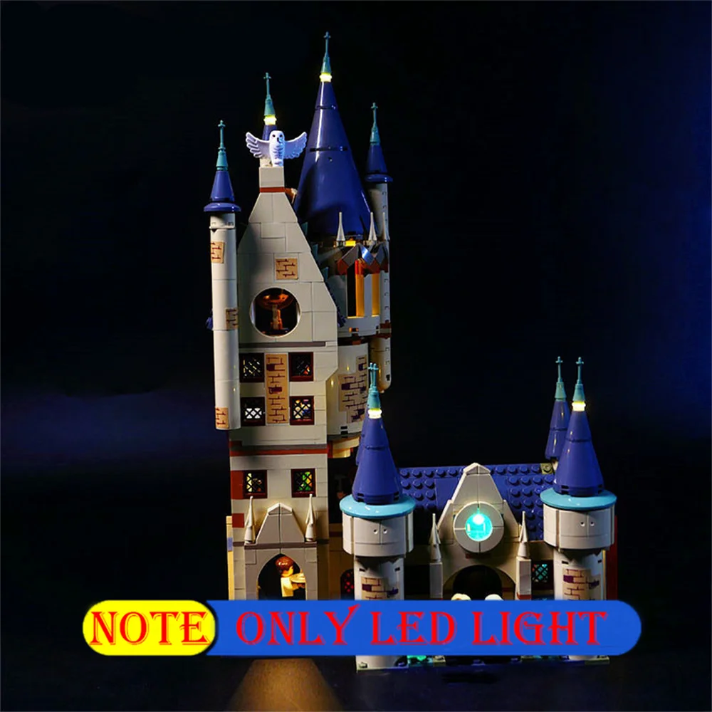 Movie Lighting Set For 75969 Hogwarts Astronomy Tower Not Incldue Building Block(Only Led Light Kit)