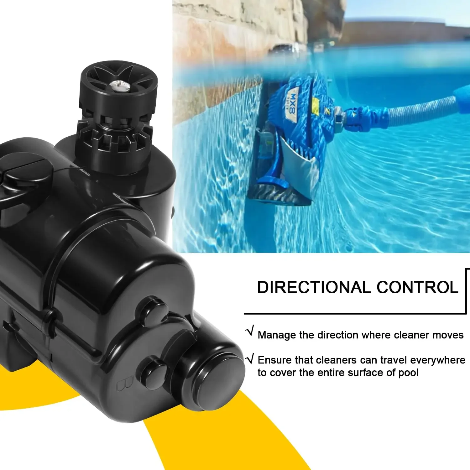 R0524800 Side B Direction Control Device for Zodiac Baracuda MX8 MX8 Elite Pool/Spa Cleaner Ground Automatic Robot Pool Cleaner