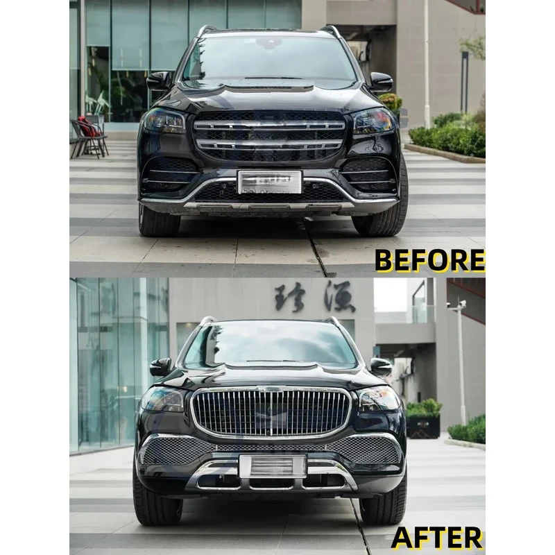 

Автозапчасти, бампер, автомобильный комплект, полный комплект кузова, обновление Maybah GLS600 GLS480, подтяжка лица для GLS Class X167 GLS4