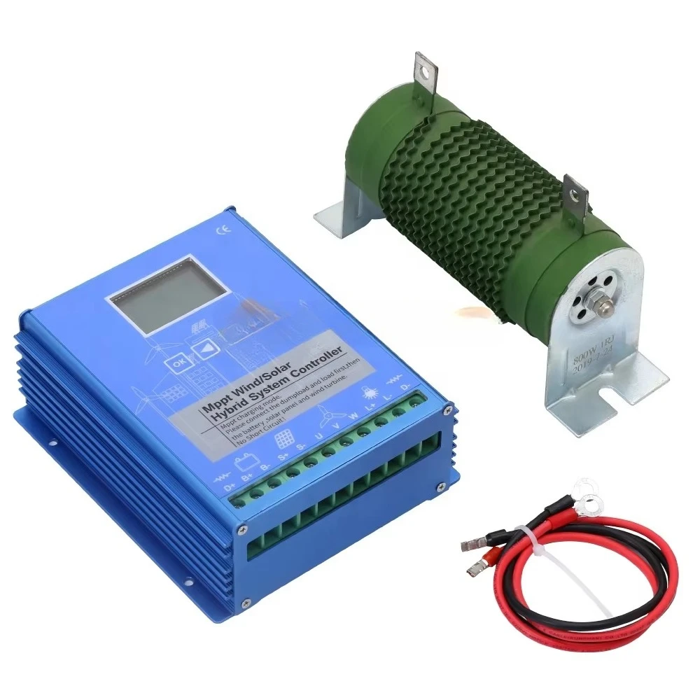 Wind Solar 24V/48V AUTO MPPT Hybrid Regulator for Solar Panels and Wind Generator 1KW 2KW 5KW Controller