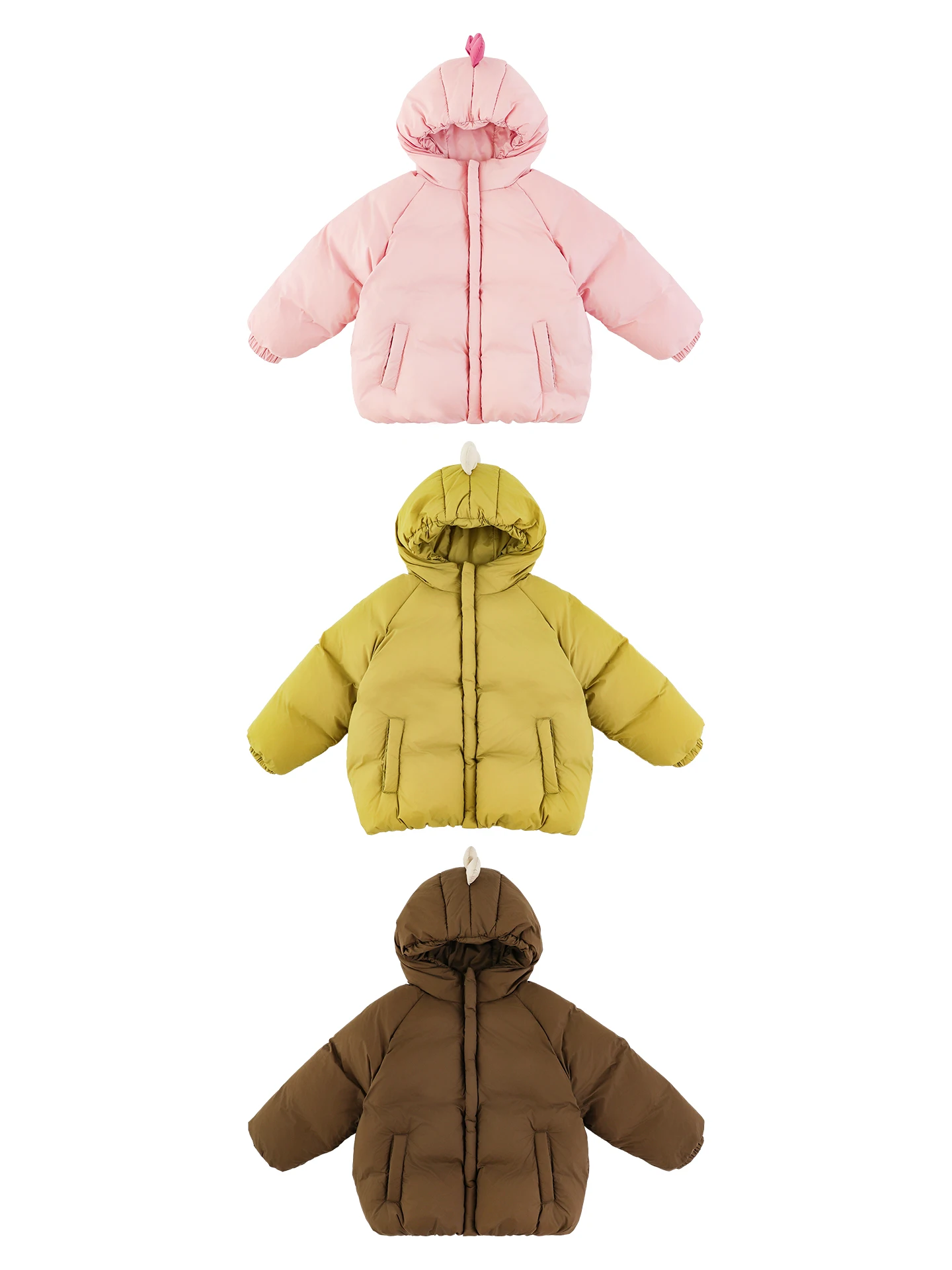 

Зимний пуховик для девочек, утепленное пуховое пальто с капюшоном, новинка 2025 года, теплая верхняя одежда для малышей 1-7 лет, детский зимний комбинезон, ветрозащитный