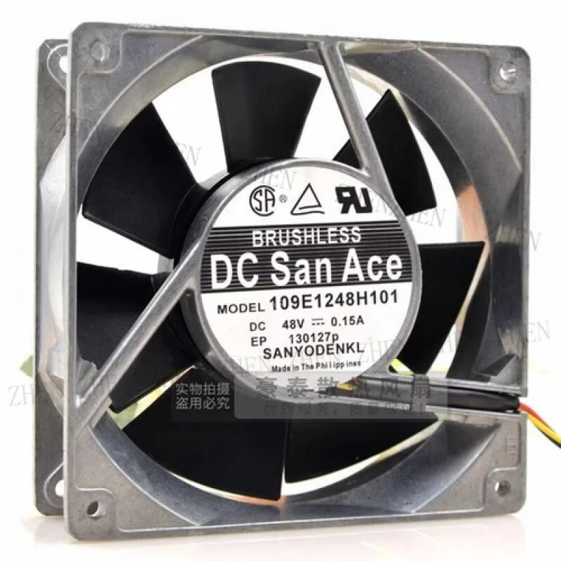 

Y ДЛЯ SANYO 109E1248H101 12038 DC48V 0,15A 12 см 3-проводной инверторный охлаждающий вентилятор