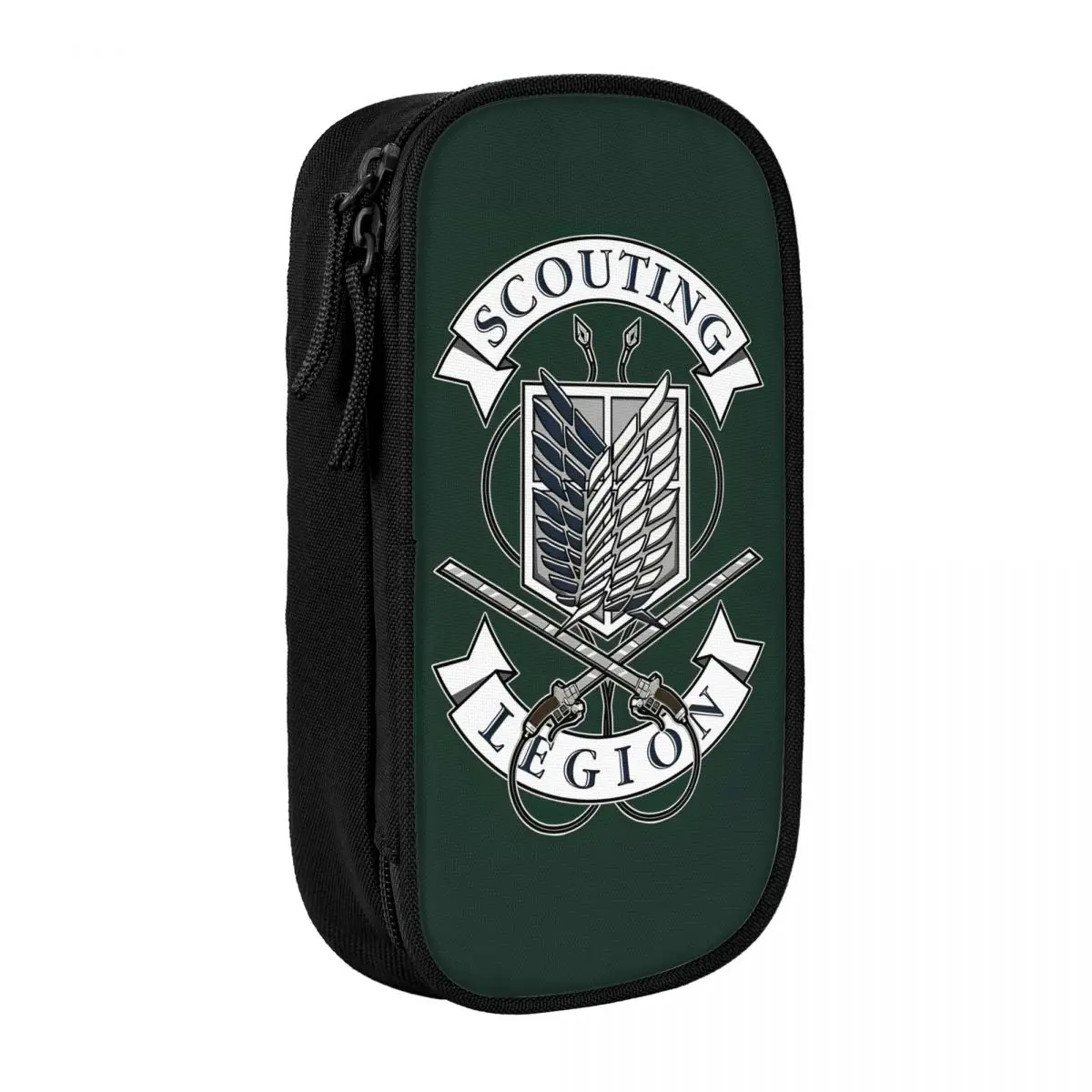 Attack On Titan Wings Federmäppchen, Anime-Stiftbox, Tasche für Kinder, große Kapazität, Bürogeschenke, Federmäppchen