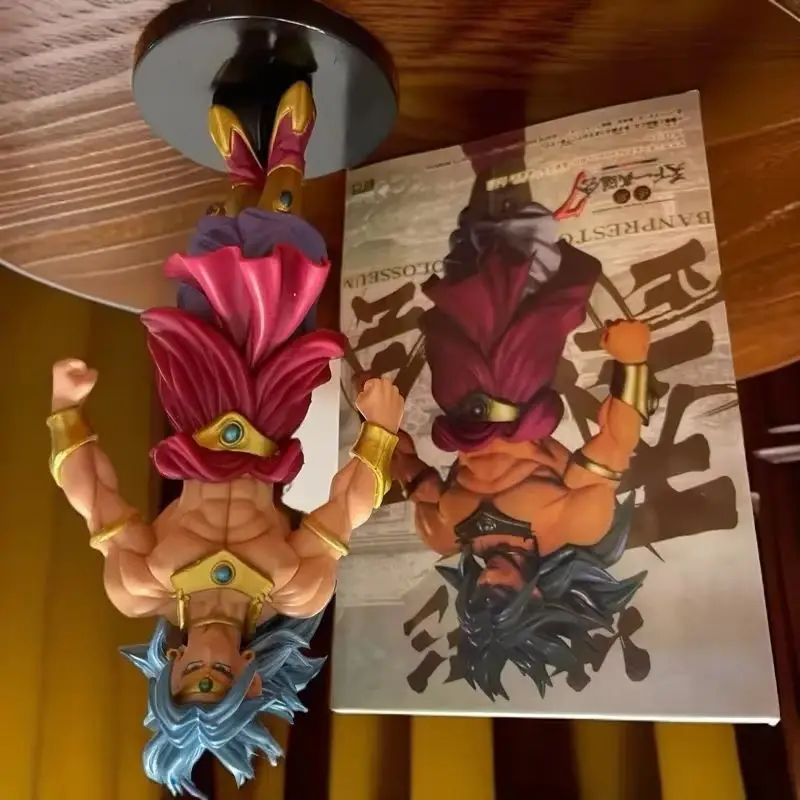 ฟิกเกอร์อนิเมะดราก้อนบอล แบนได โบรลี่สุดหล่อ งานประชุมศิลปะการต่อสู้ โมเดลตั้งโชว์บนโต๊ะ ของเล่นเด็ก ของขวัญ