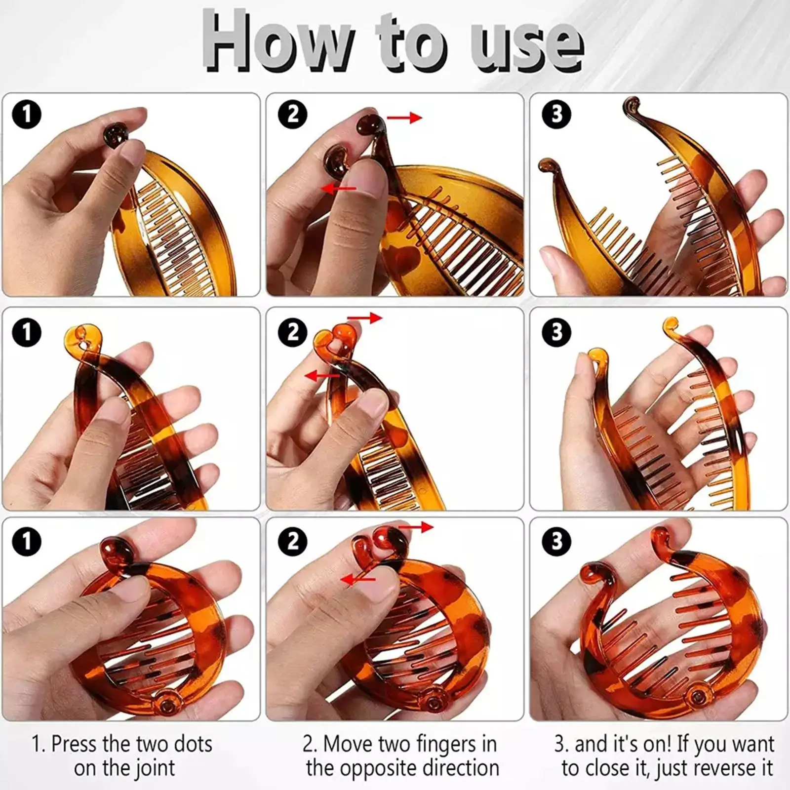 1/3 قطعة مشبك شعر الموز الشعير تويست مشط المشبك قبضة 15 سنتيمتر جديد المشبك قبضة الأسماك الموز كليب النساء إكسسوارات الشعر