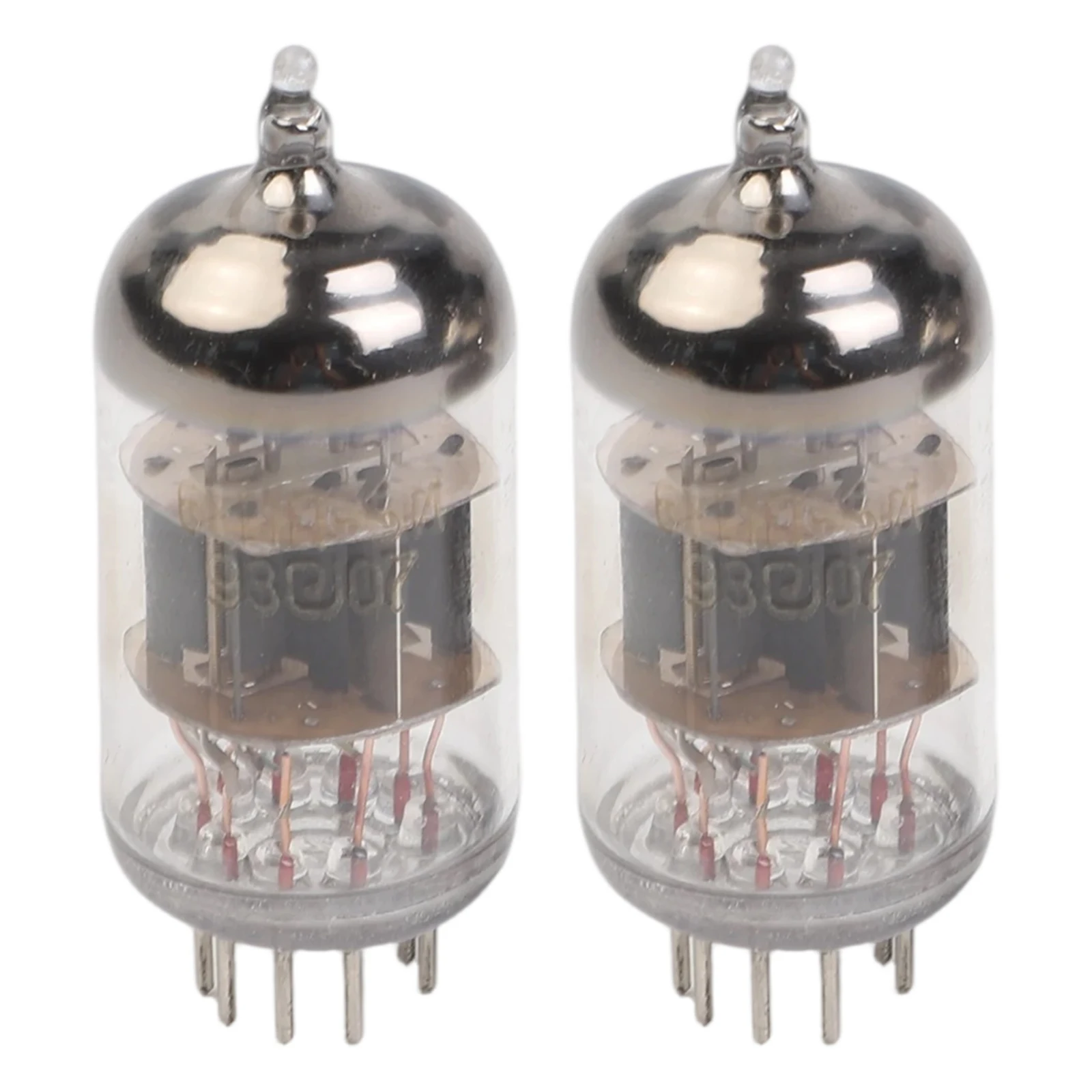2pcs 6H1n-EB Vacuum Tube Glass Tube For 6N1 ECC85 6AQ8 Preamp Speaker Bass Replacement Development Kit Board