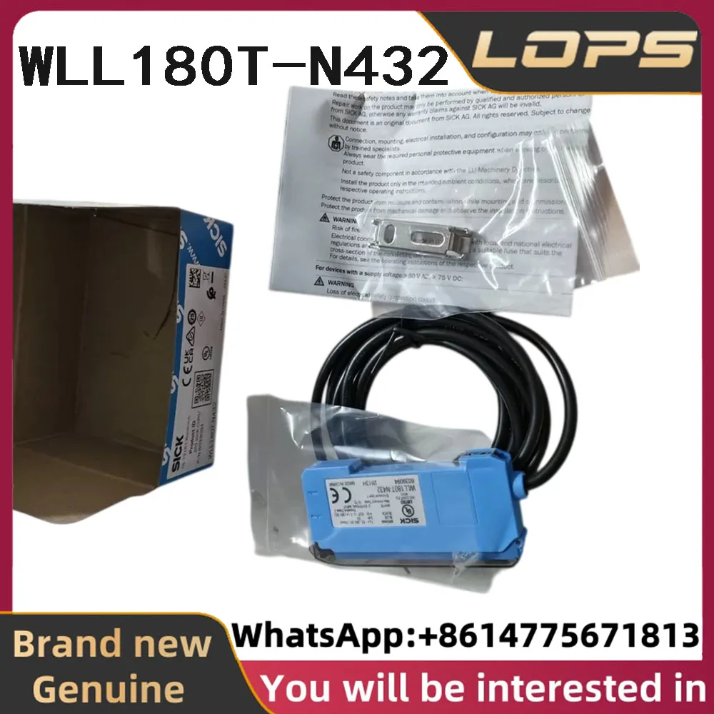 WLL180T-N432 Brand new original SICK photoelectric sensor, Order number 6039094, welcome to consult
