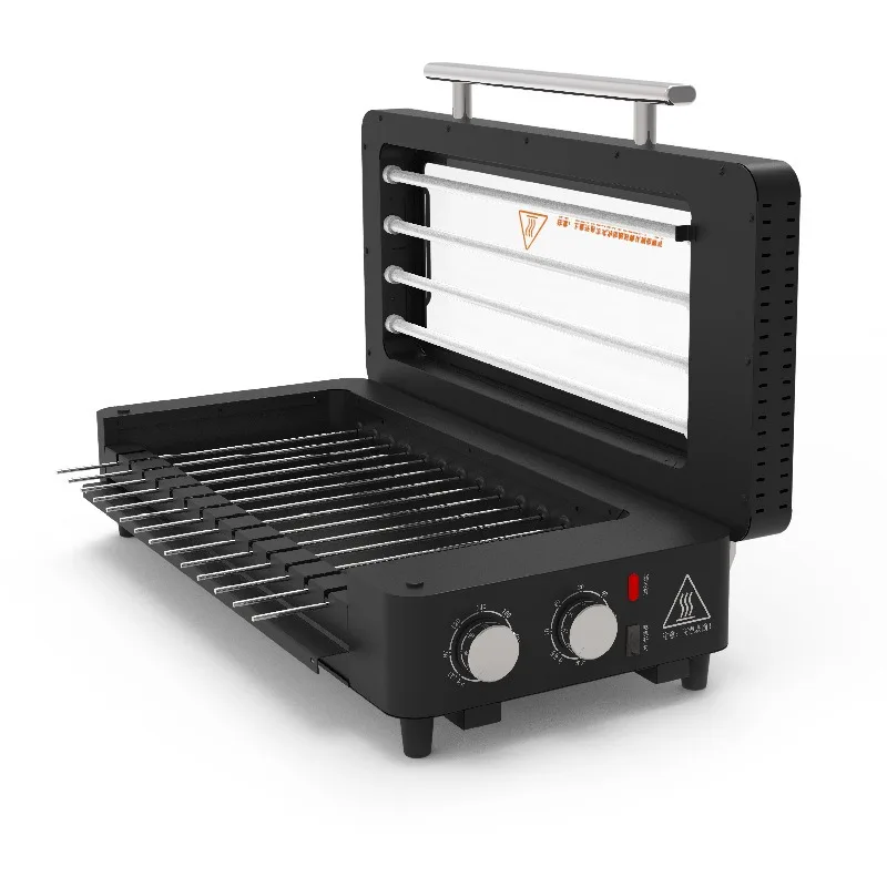 Electric Grill Commercial Electric Grill Smokeless Lamb Skewers Gluten Indoor Grill Stall Multifunctional Grill