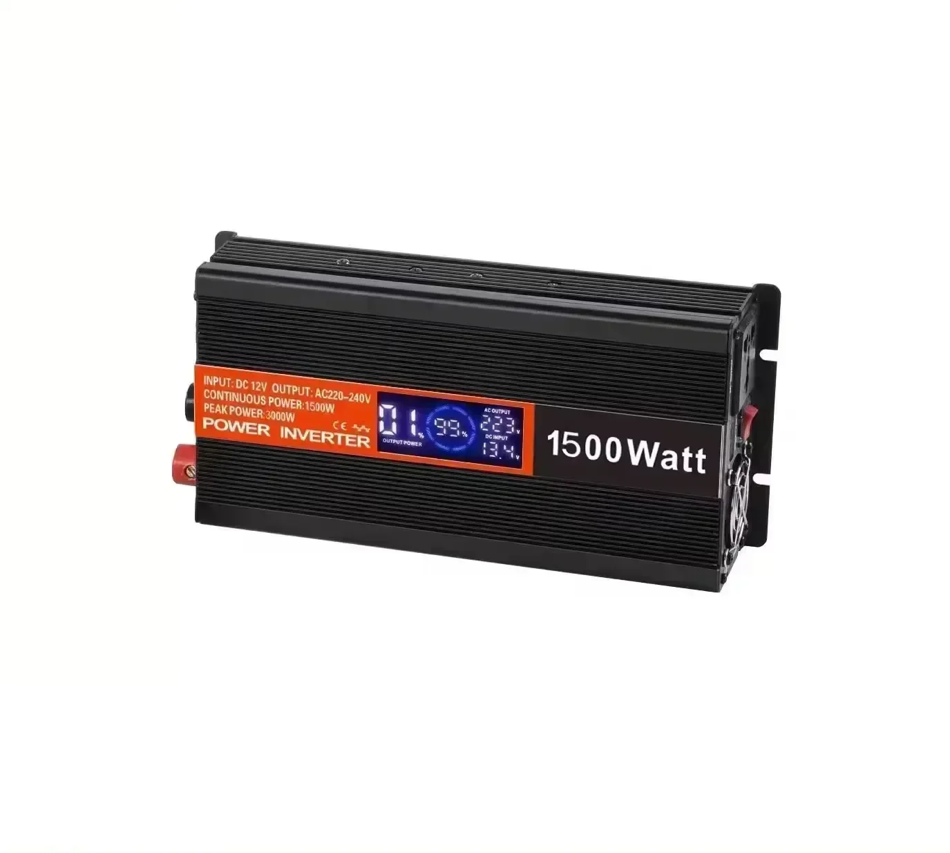 

#1000W 1500W DC to AC converter 12V 24V to 220V Solar Power Inverter With USB Modified Sine Wave Inverter.