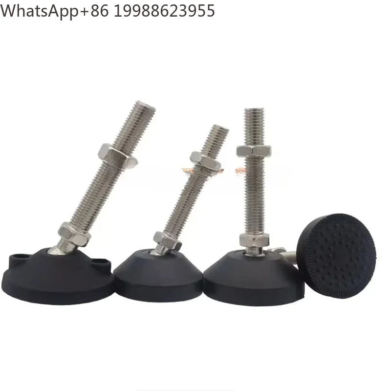 4pcs Universal Joint Adjustable Furniture Leveling Feet Swivel Base Articulating Lathe Leg Pads Table Chair Adjust Leveler Foot