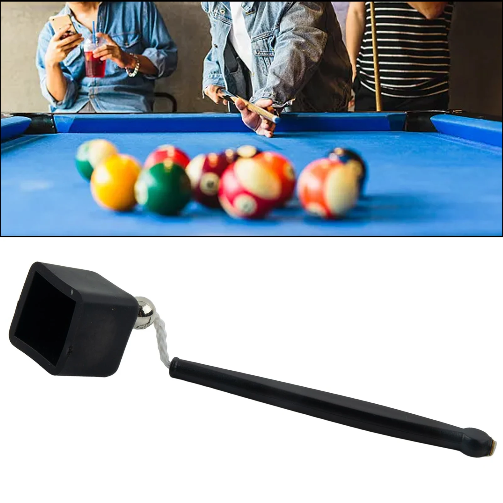 

Держатель для бильярдного мела 10 см, длина шеста, 40 г, аксессуары, пластик, новинка, высокое качество для квадратного мела 21/23 мм