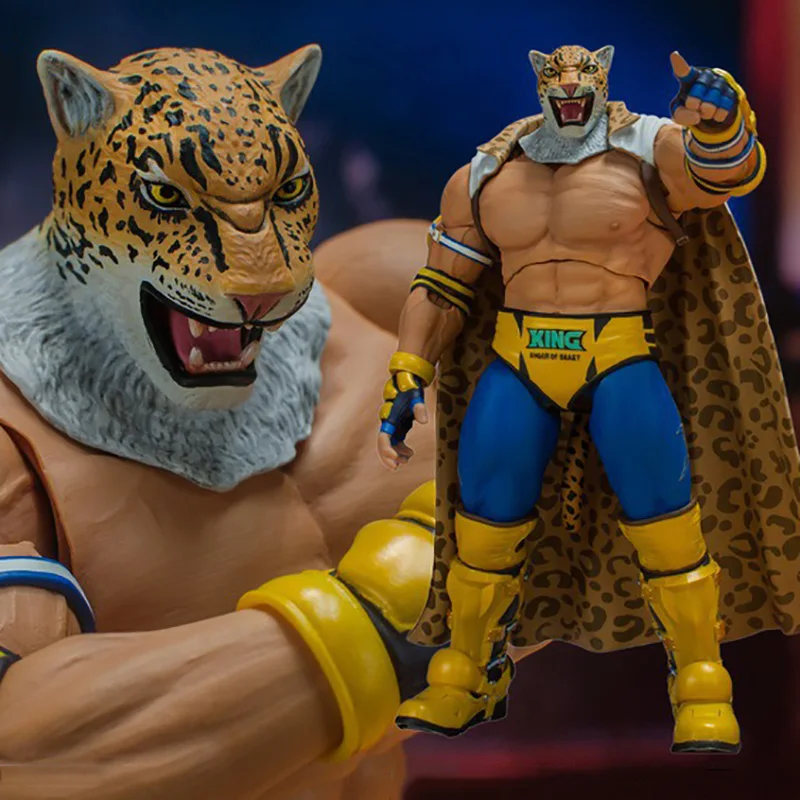 Tersedia Mainan Badai BNTK04 1/12 Skala Tekken 7 King Panther King 6 Inci Mainan Model Figur Aksi untuk Koleksi Penggemar